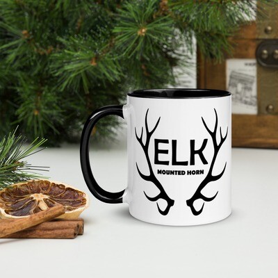 Elk Mug with Color Inside