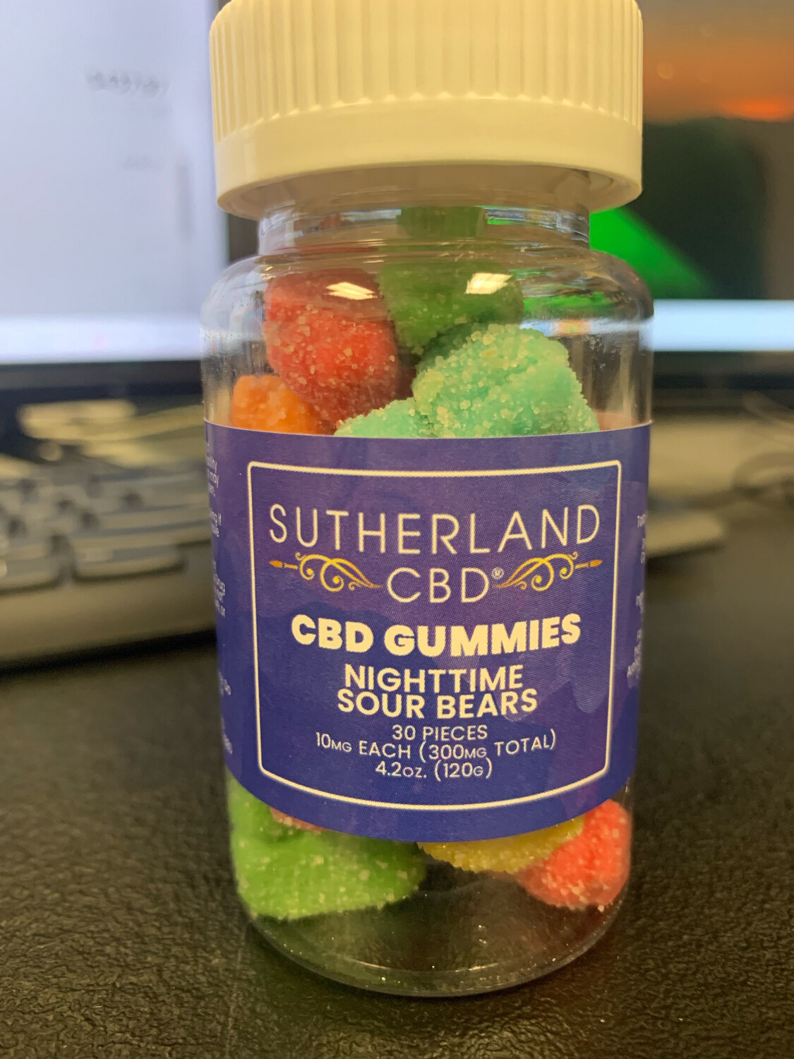 Nighttime Sour Bears (30 Count)