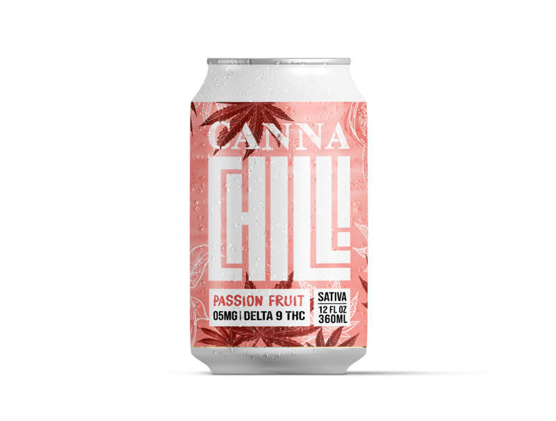 Canna Chill THC Carbonated Water 12pck
