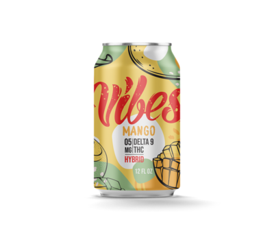 Vibes THC Carbonated Water
