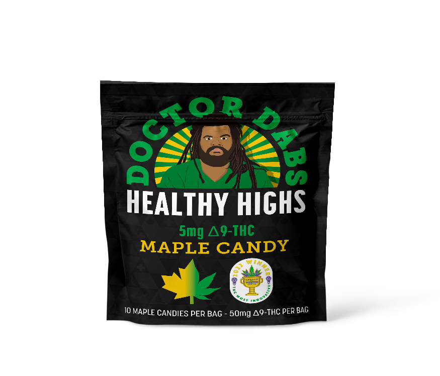Doctor Dabs Healthy Highs Delta 9 THC Maple Candy