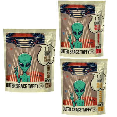 Outer Space Delta 9 THC Taffy