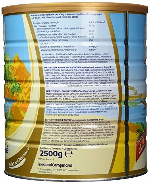 PEAK MILK POWDER 2500GR