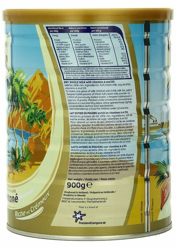 PEAK MILK POWDER 900GR