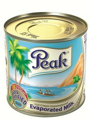Peak Evaporated Full Cream Milk, 5.4 Fl. Oz