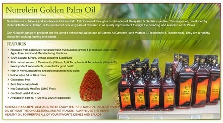 GOLDEN PALM OIL CHOLESTEROL FREE 500 ML