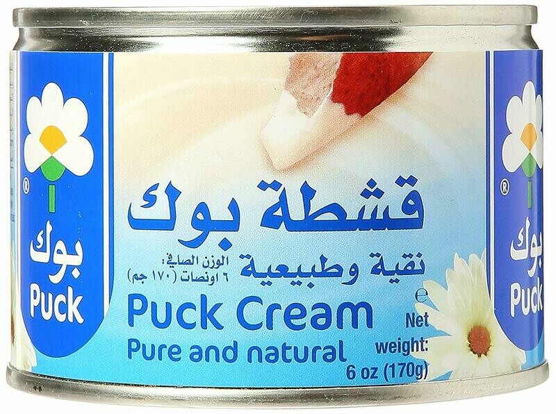 PUCK, CREAM NATURAL, 6 OZ