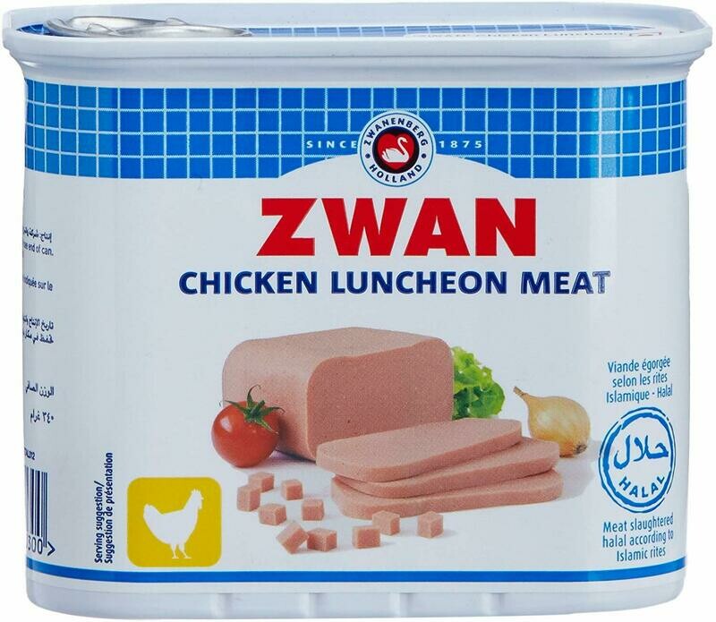 Zwan Halal Chicken Luncheon Loaf, 340g