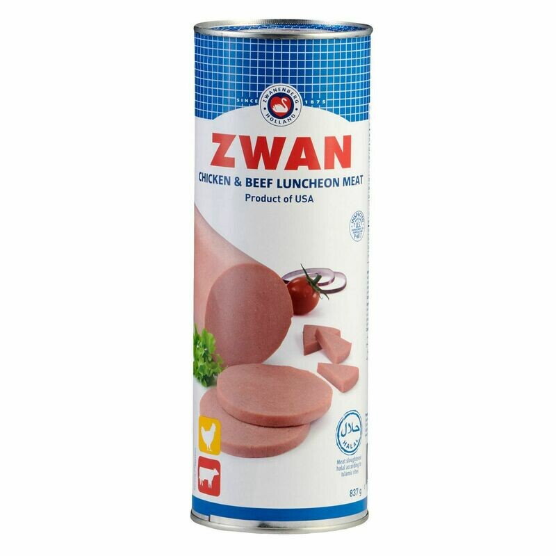 Zwan Luncheon Halal Loaf Meat, Chicken/Beef, 29.5 oz