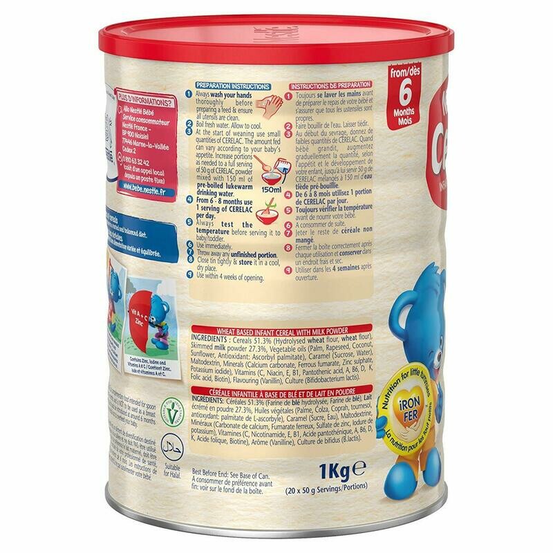 NESTLE CERELAC WHEAT WITH MILK 1KG