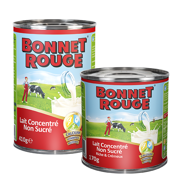 Bonnet Rouge Concentrated Milk Unsweetened - 410G