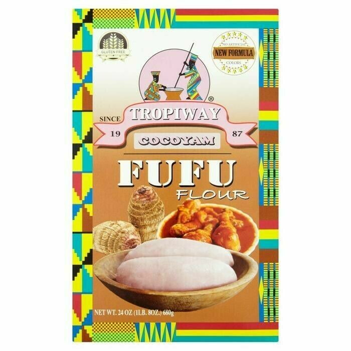 Tropiway Cocoyam Fufu Flour  24oz