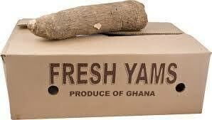 GHANA FRESH YAMS PER POUND