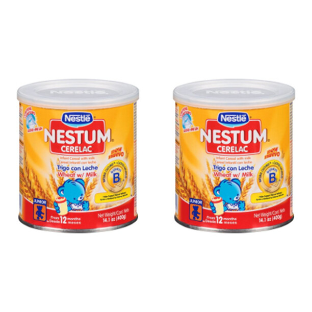 Nestum Cerelac Wheat Infant Cereal with Milk 14.1 oz