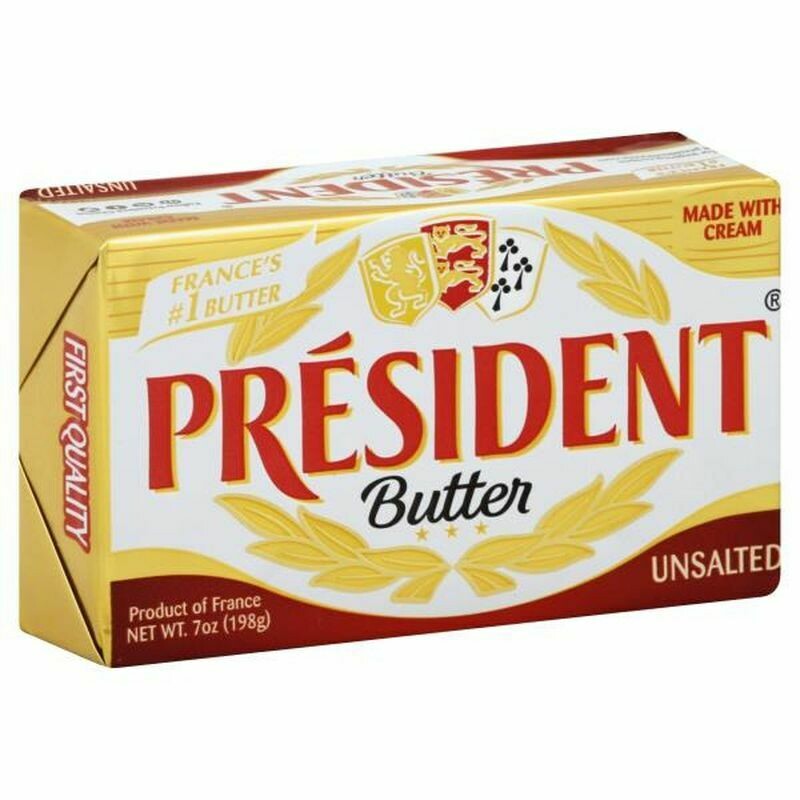 President Unsalted Butter  7oz (198g)