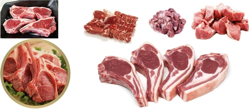 Lamb/Mutton Meat cut 1lb