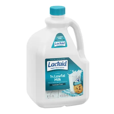 Lactaid 100% Lactose-Free 1% Lowfat Milk, 96.0 FL OZ
