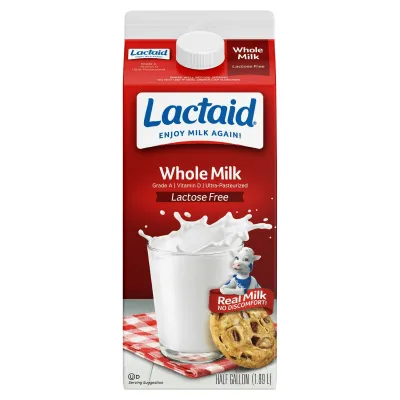 Lactaid Whole Milk, 64 oz