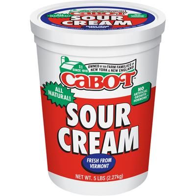Sour Cream - Cabot - 5 lbs