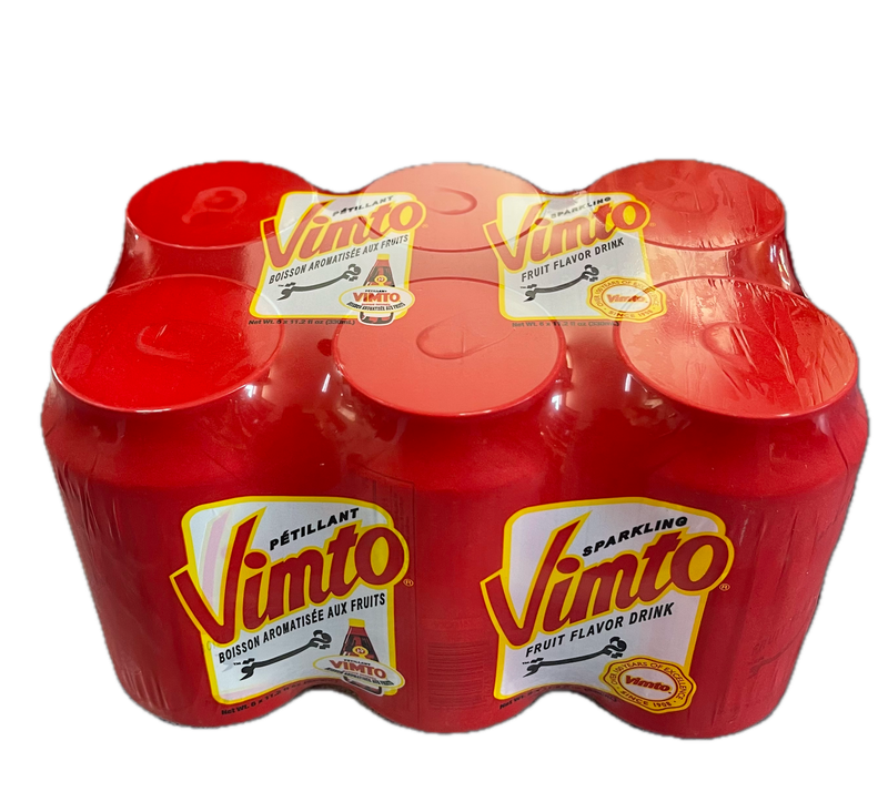 Vimto Sparkling Fruit Drink, 6X12 OZ