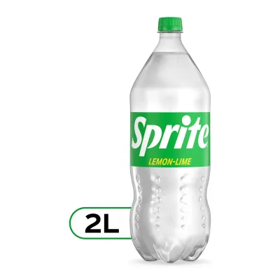 Sprite Lemon Lime Soda Pop, 2 Liter Bottle