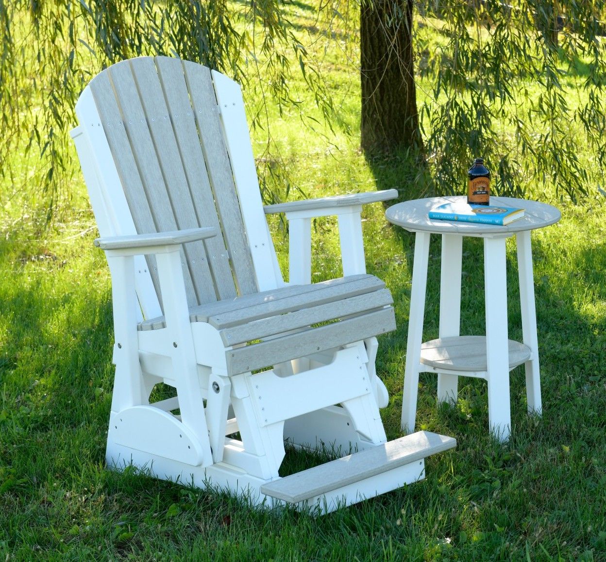 Luxcraft Poly 2&#39; Adirondack Balcony Glider