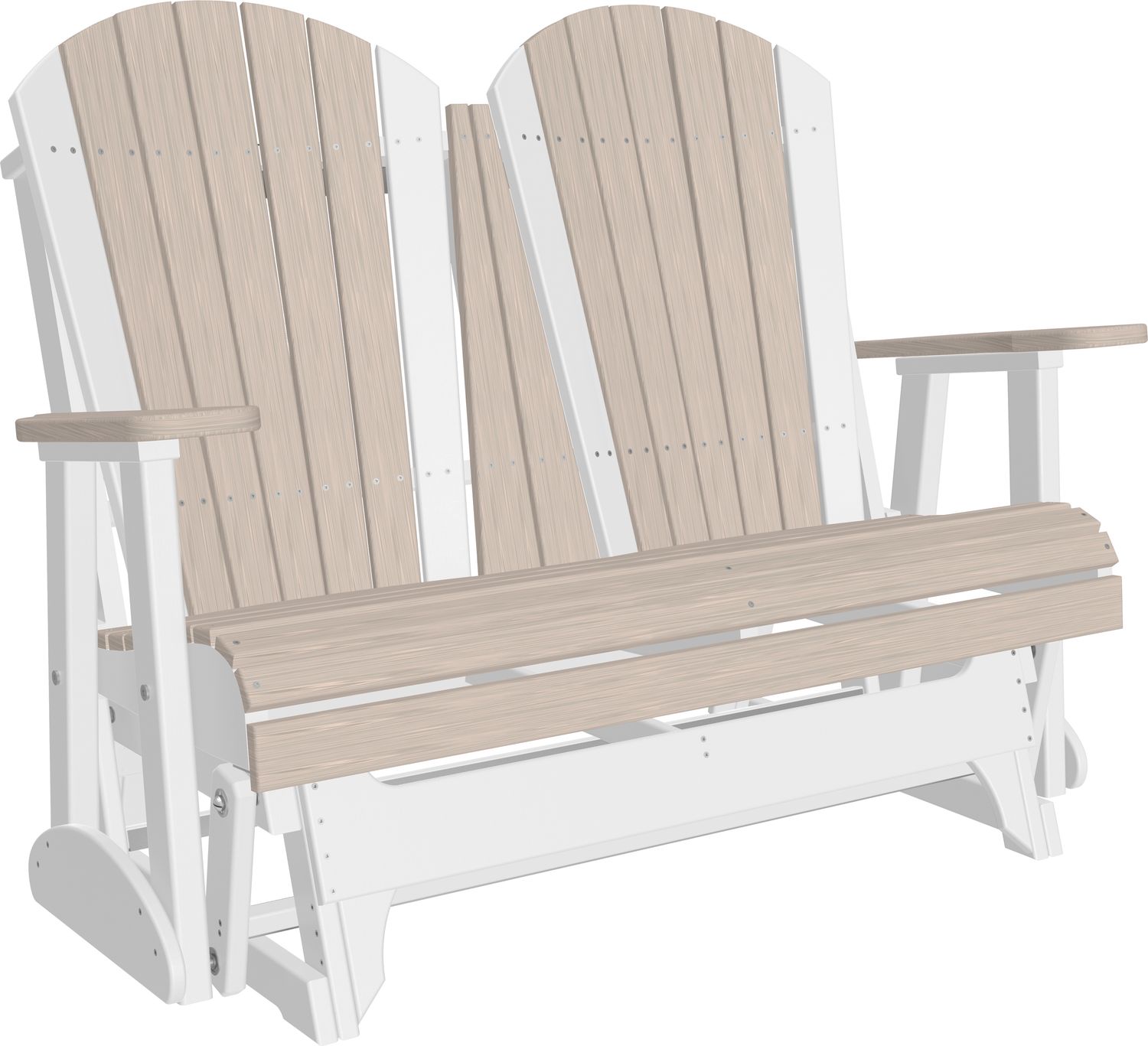 Luxcraft Poly 4' Adirondack Glider