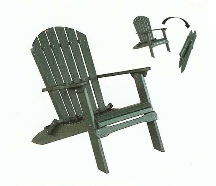 Luxcraft Folding Adirondack Chair