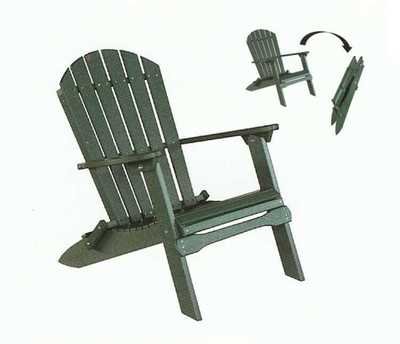 Luxcraft Folding Adirondack Chair