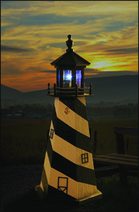 Solar Light At Night