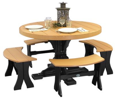 Poly 4' Round Table Set #2