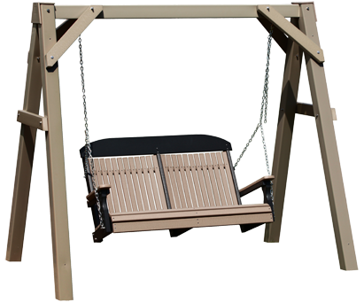 Vinyl A-Frame Swing Stand - Clay