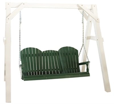 White Vinyl A-Frame