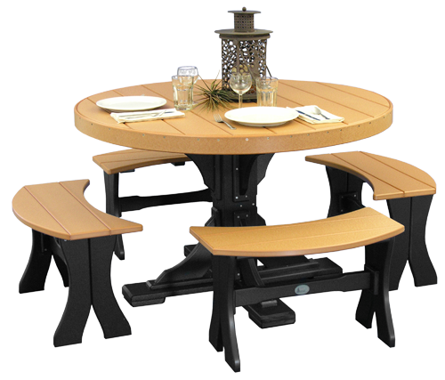 Poly 4' Round Table Set #2