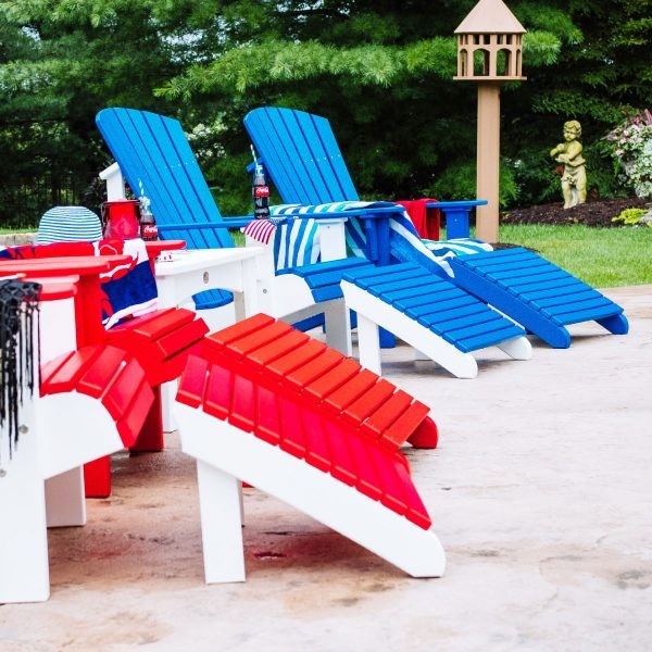 Luxcraft Poly Deluxe Adirondack  Footrest