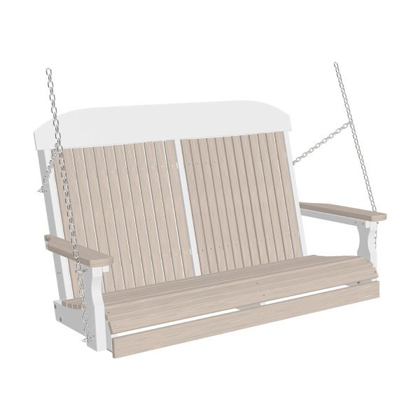 Poly 4' Classic Highback Swing