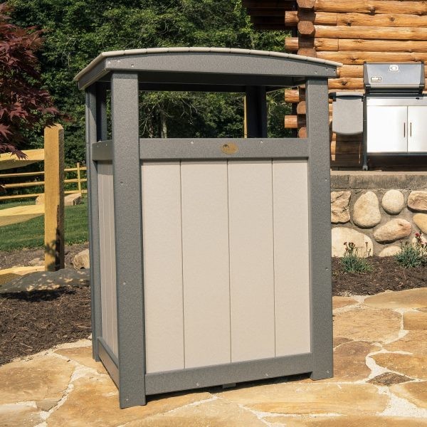 Poly Single Trash Bin