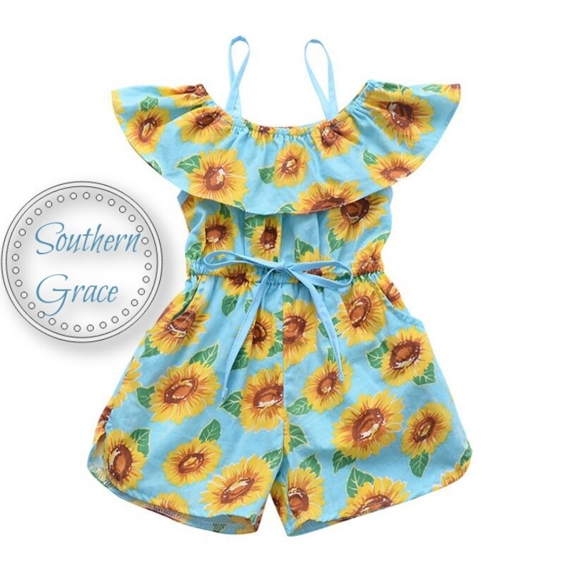 Sunflower Rompers-3 Colors