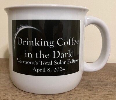 15-Ounce Coffee Mug Paying Homage to Vermont's 2024 Total Eclipse of the Sun