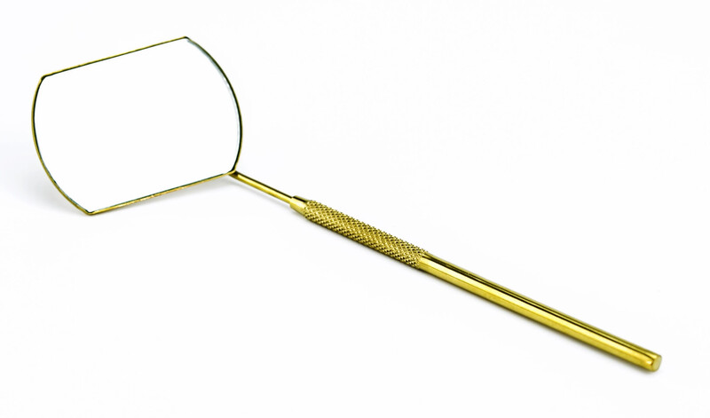 Gold Lash Mirror