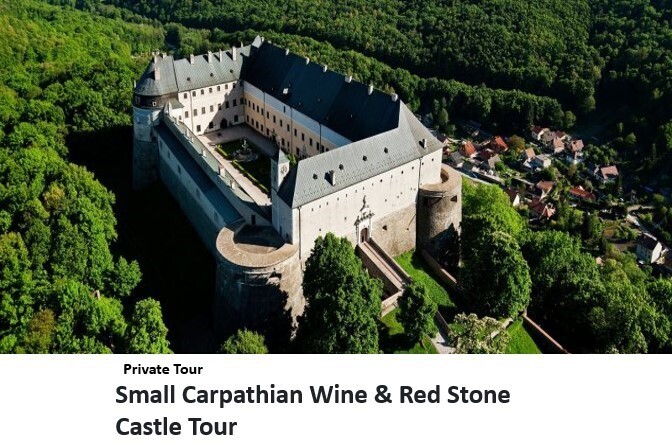 Small Carpathian Wine Tasting & Red Stone Castle Tour - Lunch included Small Carpathian Wine Tasting & Red Stone Castle Tour - Lunch included
