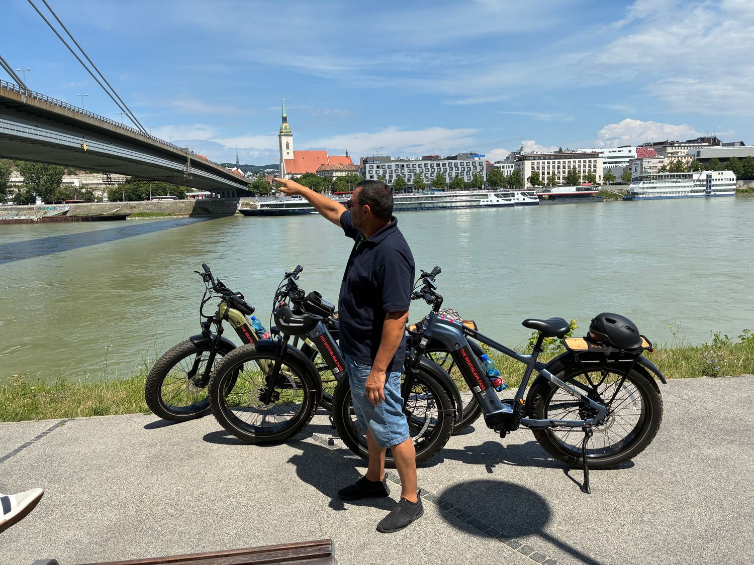 Bratislava: WW II Bunker, Iron Curtain and Danube Promenade Tour by Electric Bike