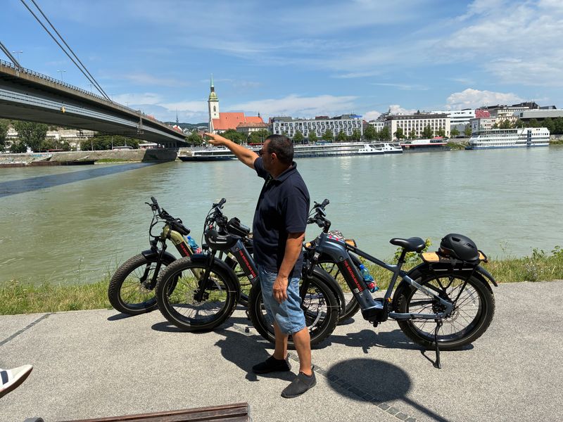 Bratislava: WW II Bunker, Iron Curtain and Danube Promenade Tour by Electric Bike