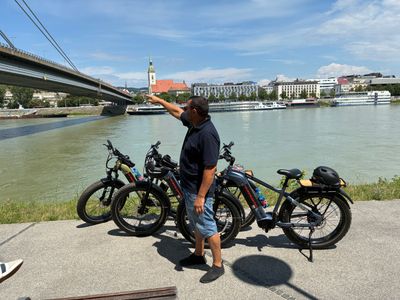 Bratislava: WW II Bunker, Iron Curtain and Danube Promenade Tour by Electric Bike