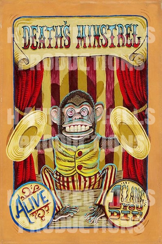 Deaths Minstrel Vinyl Poster
