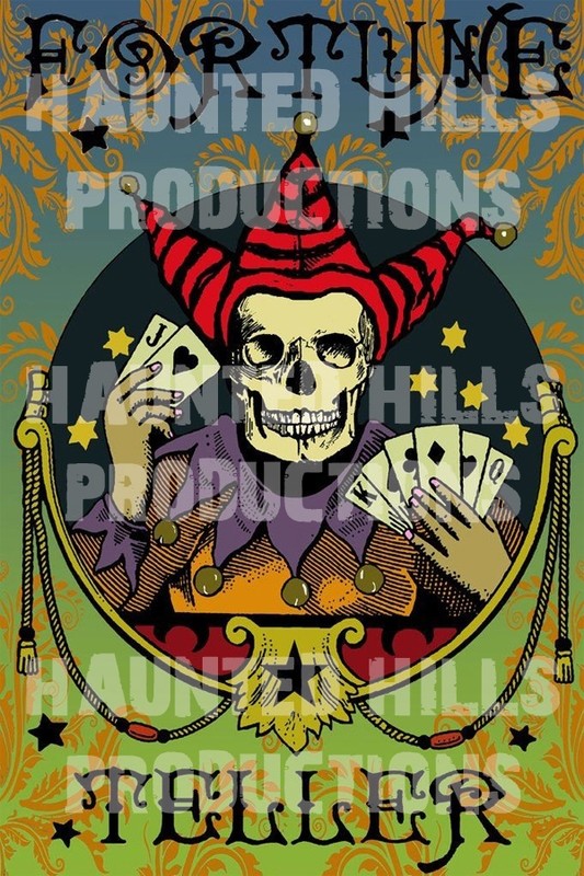 Fortune Teller Vinyl Poster