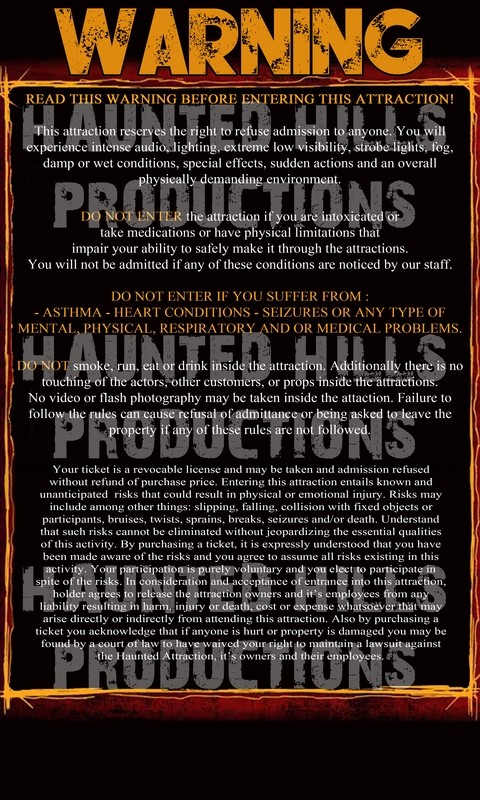 Rules Sign Vinyl Poster