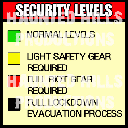 Security Vinyl Poster