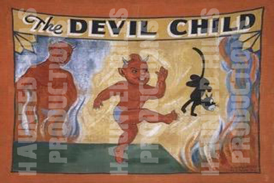 Devil Child Vinyl Poster