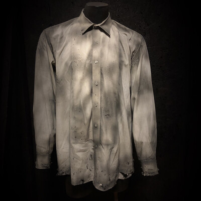 Vintage Button-up Dress Shirt